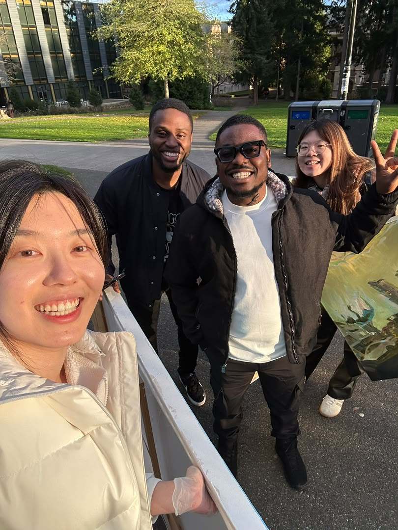 Lending a hand on campus